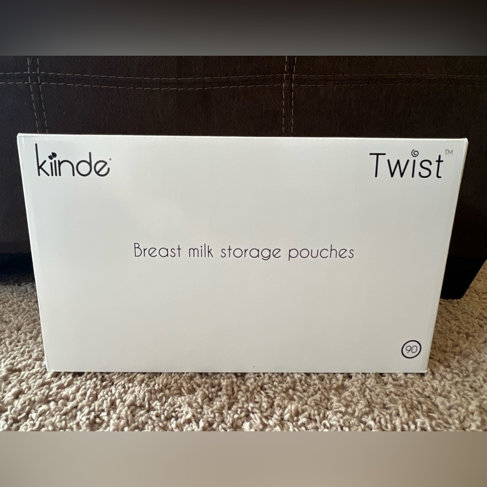 Kiinde 90 breastmilk storage bags